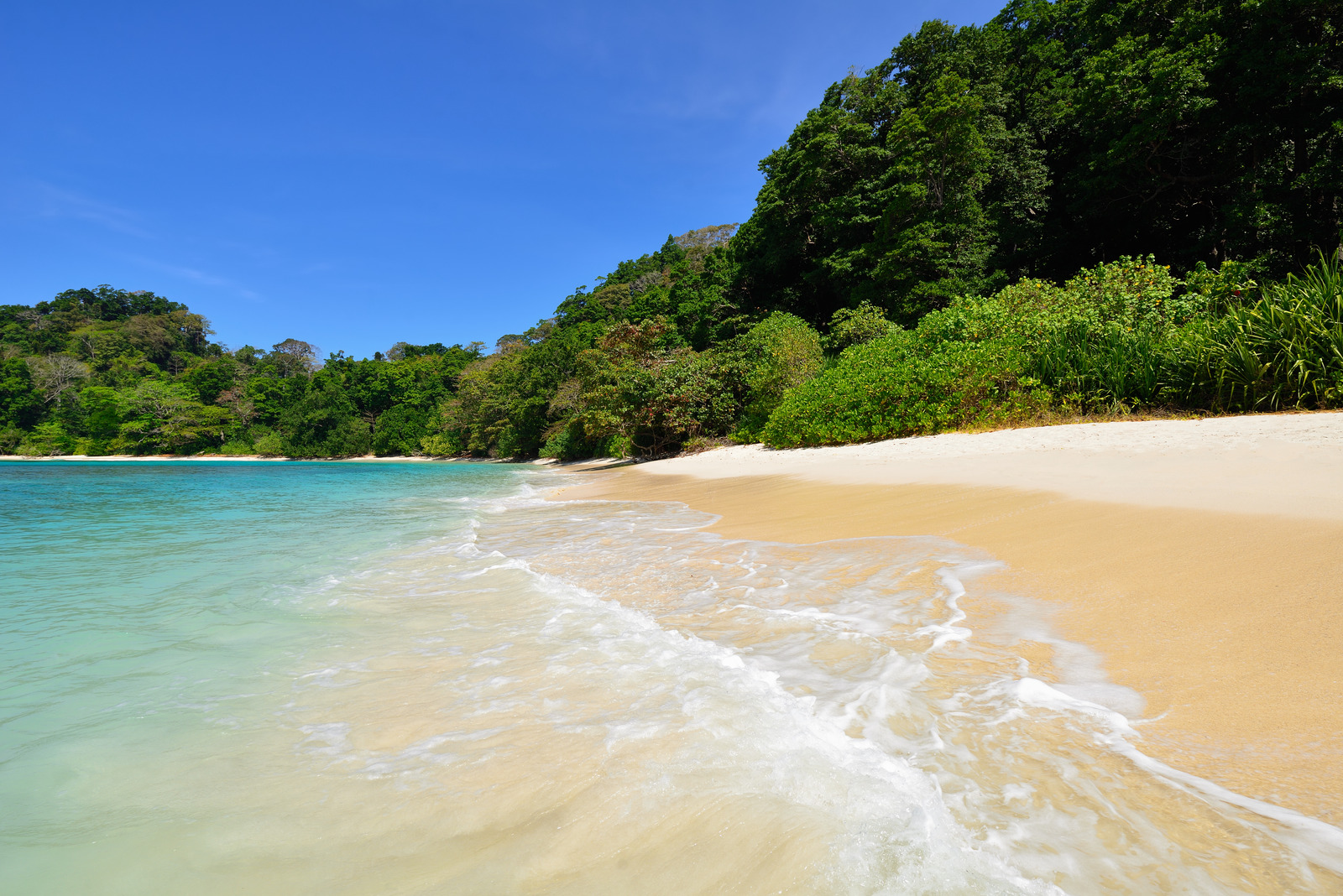 Beach nr 7 at Havelock Island, Andaman and Nicobar Islands, India