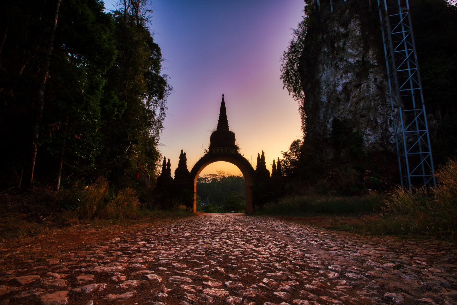 Khao Na Nai Luang Dharma Park in Surat Thani, Thailand.